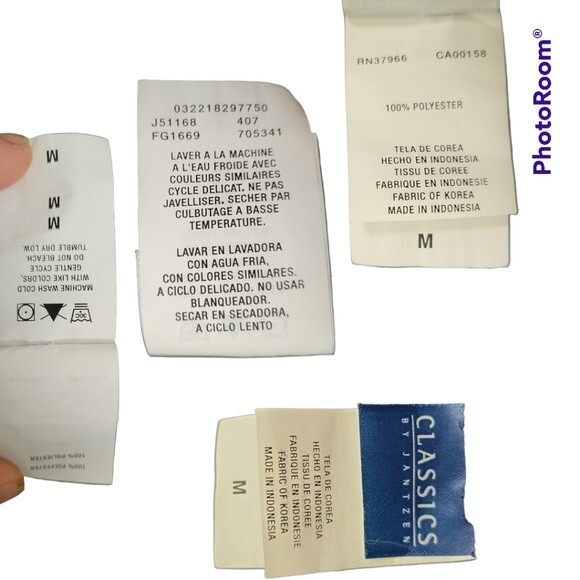 Classics by Jantzen Cover Up, Sheer Swimwear Pants - M - Picture 7 of 9